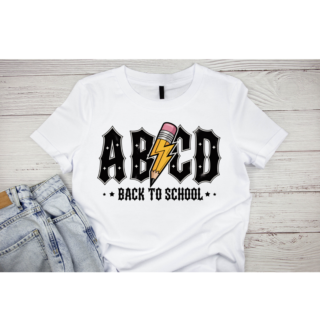 ABCD Back To School T-shirt