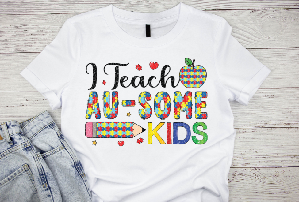 I Teach AU-Some Kids T-shirt