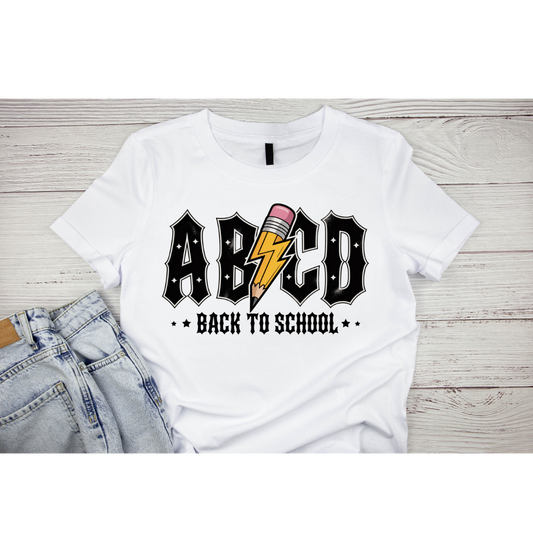 ABCD Back To School T-shirt