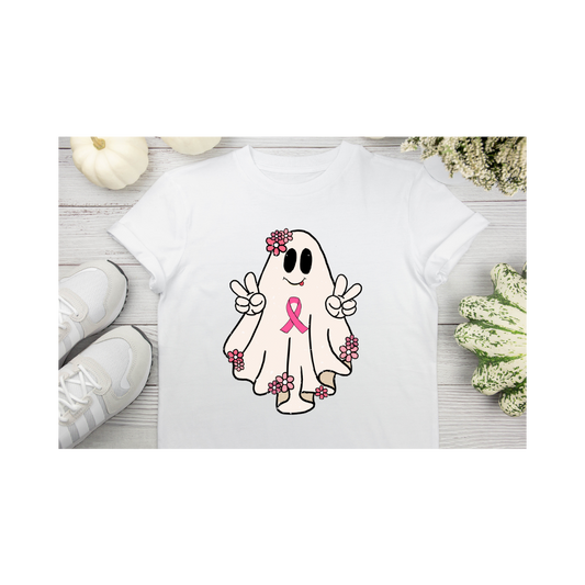 Pink Ghost Vibes T-shirt