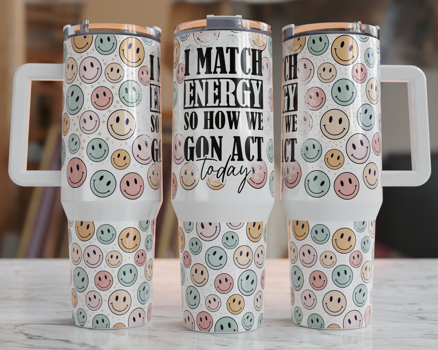 I Match Energy 40oz. Tumbler