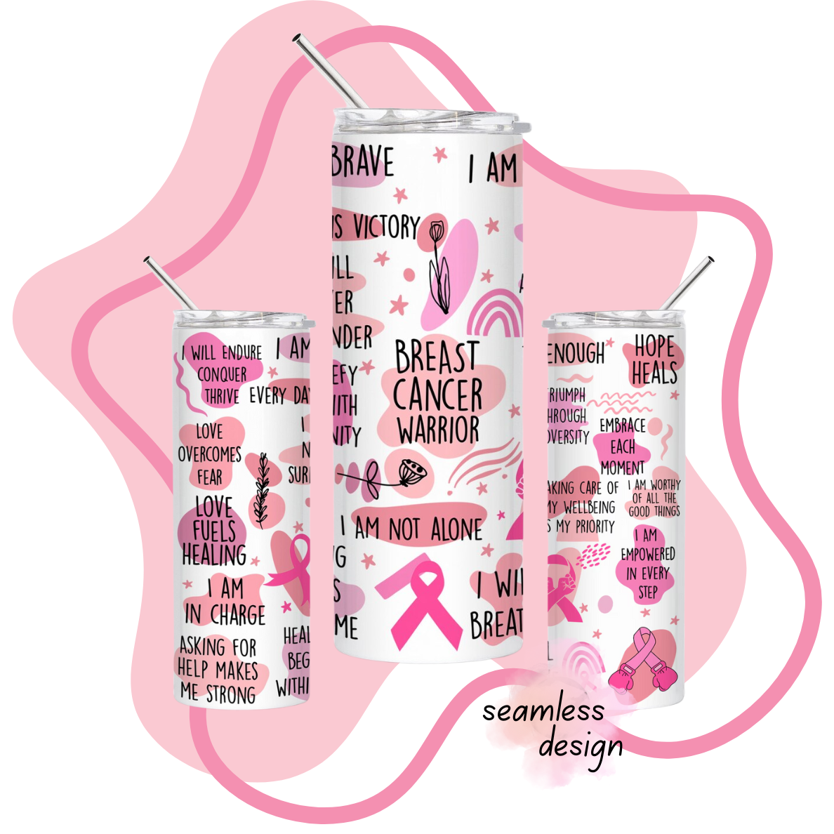 Breast Cancer Warriors 20oz Tumbler